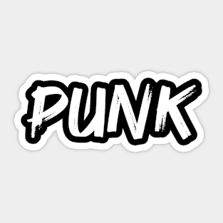 punk logo Sticker